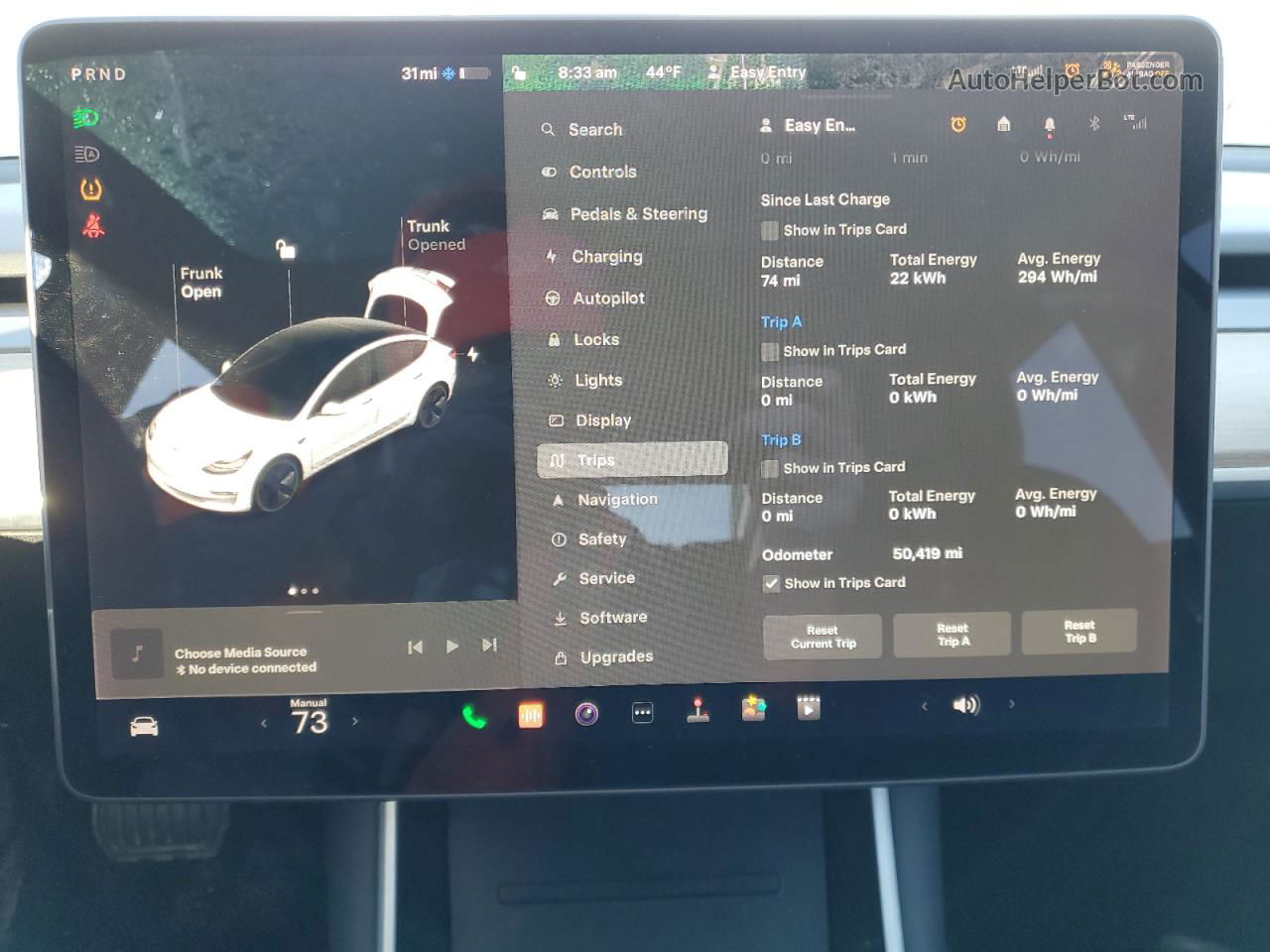 2020 Tesla Model 3  White vin: 5YJ3E1EA8LF504226