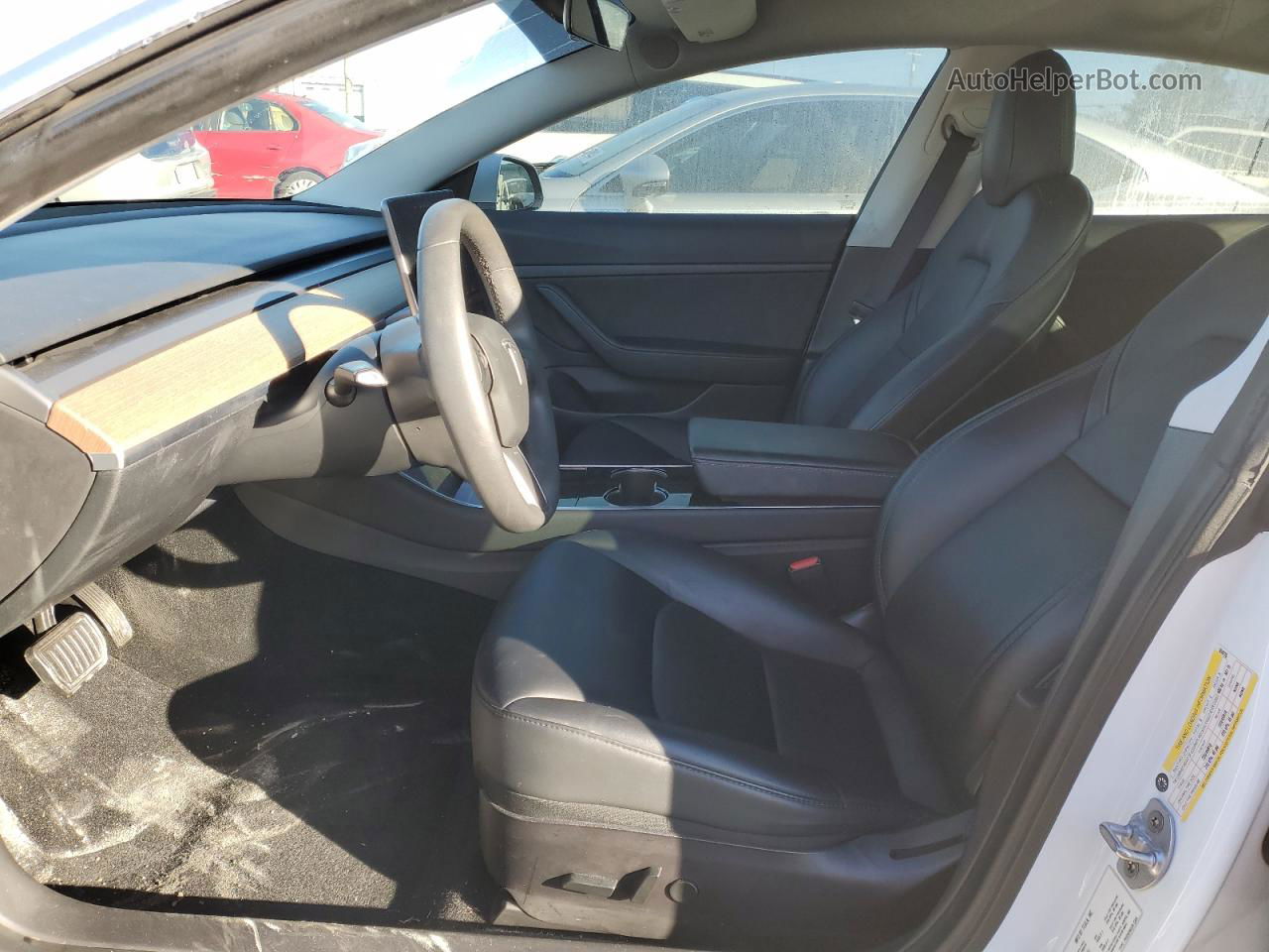 2020 Tesla Model 3  White vin: 5YJ3E1EA8LF504226