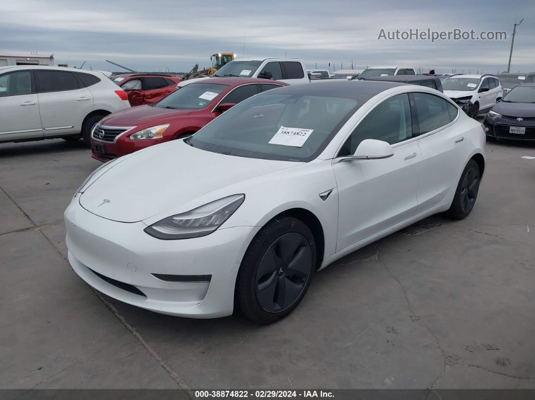 2020 Tesla Model 3 Standard Range Plus Rear-wheel Drive/standard Range Rear-wheel Drive Белый vin: 5YJ3E1EA8LF590671