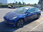 2020 Tesla Model 3 Standard Range Синий vin: 5YJ3E1EA8LF598902