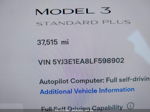 2020 Tesla Model 3 Standard Range Blue vin: 5YJ3E1EA8LF598902
