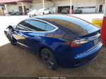 2020 Tesla Model 3 Standard Range Plus Rear-wheel Drive/standard Range Rear-wheel Drive Blue vin: 5YJ3E1EA8LF611776