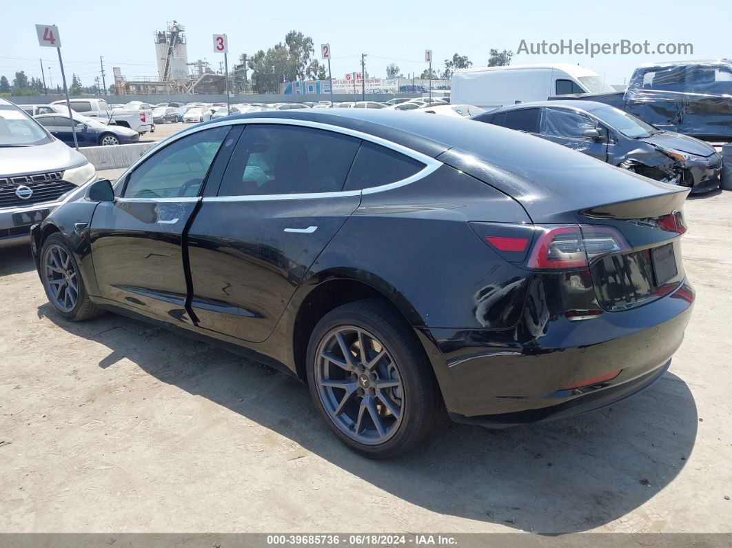 2020 Tesla Model 3 Standard Range Plus Rear-wheel Drive/standard Range Rear-wheel Drive Black vin: 5YJ3E1EA8LF629808