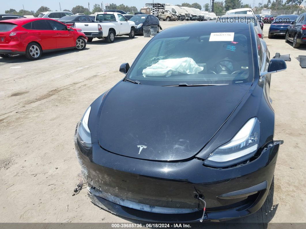 2020 Tesla Model 3 Standard Range Plus Rear-wheel Drive/standard Range Rear-wheel Drive Черный vin: 5YJ3E1EA8LF629808