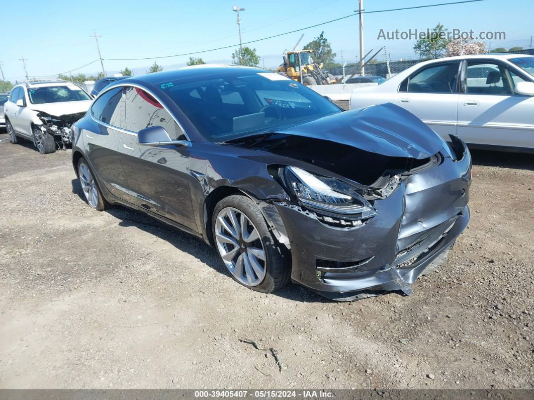 2020 Tesla Model 3 Standard Range Plus Rear-wheel Drive/standard Range Rear-wheel Drive Серый vin: 5YJ3E1EA8LF633776