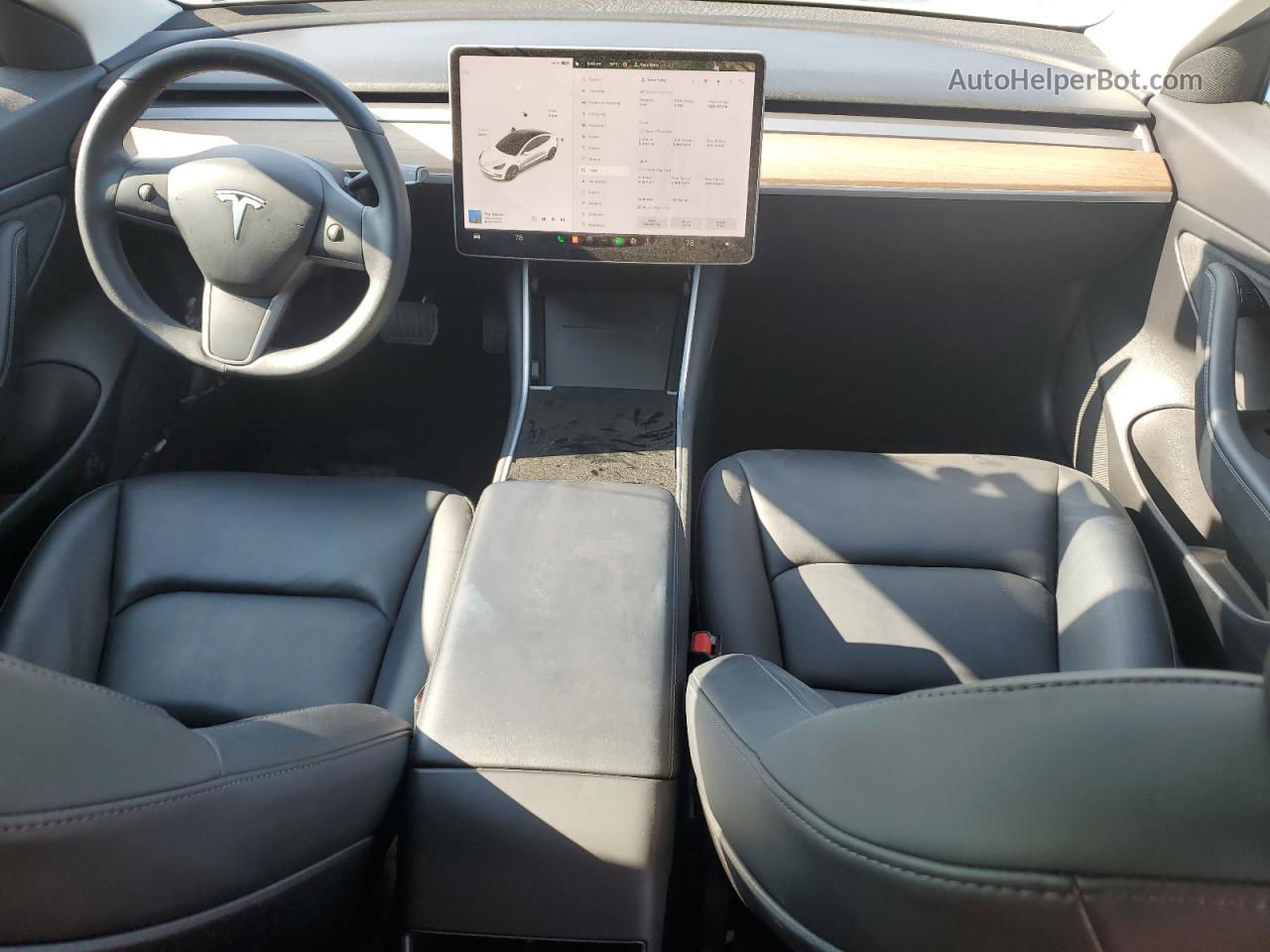 2020 Tesla Model 3  White vin: 5YJ3E1EA8LF634104