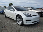 2020 Tesla Model 3  White vin: 5YJ3E1EA8LF708976