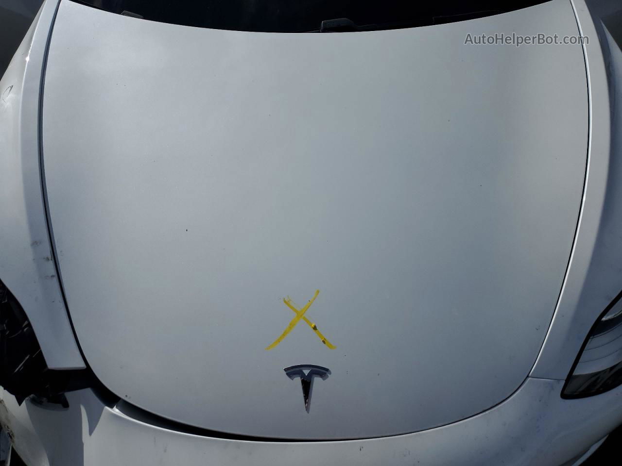 2020 Tesla Model 3  White vin: 5YJ3E1EA8LF717757