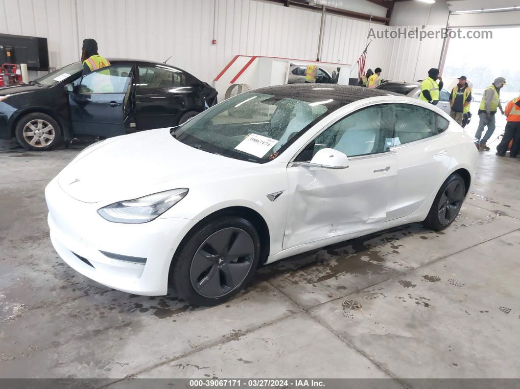 2020 Tesla Model 3 Standard Range Plus Rear-wheel Drive/standard Range Rear-wheel Drive White vin: 5YJ3E1EA8LF738205