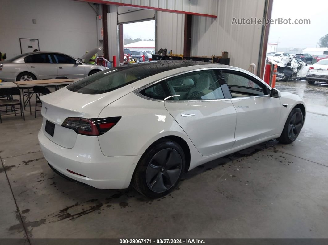 2020 Tesla Model 3 Standard Range Plus Rear-wheel Drive/standard Range Rear-wheel Drive Белый vin: 5YJ3E1EA8LF738205
