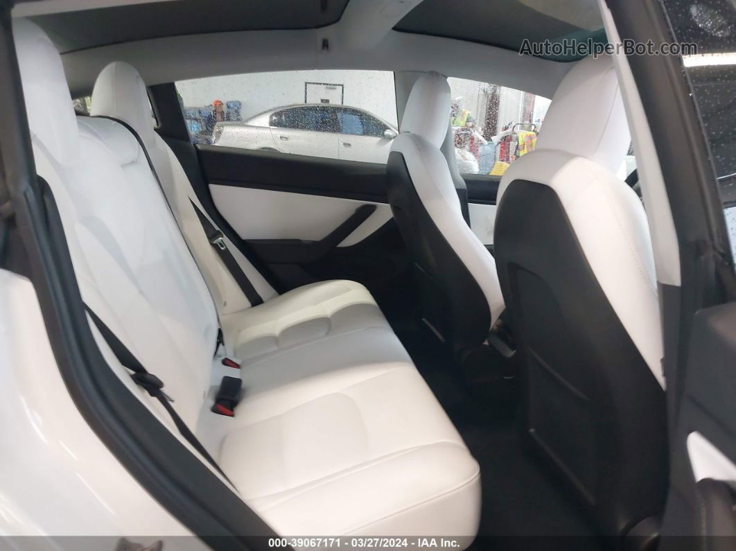 2020 Tesla Model 3 Standard Range Plus Rear-wheel Drive/standard Range Rear-wheel Drive White vin: 5YJ3E1EA8LF738205