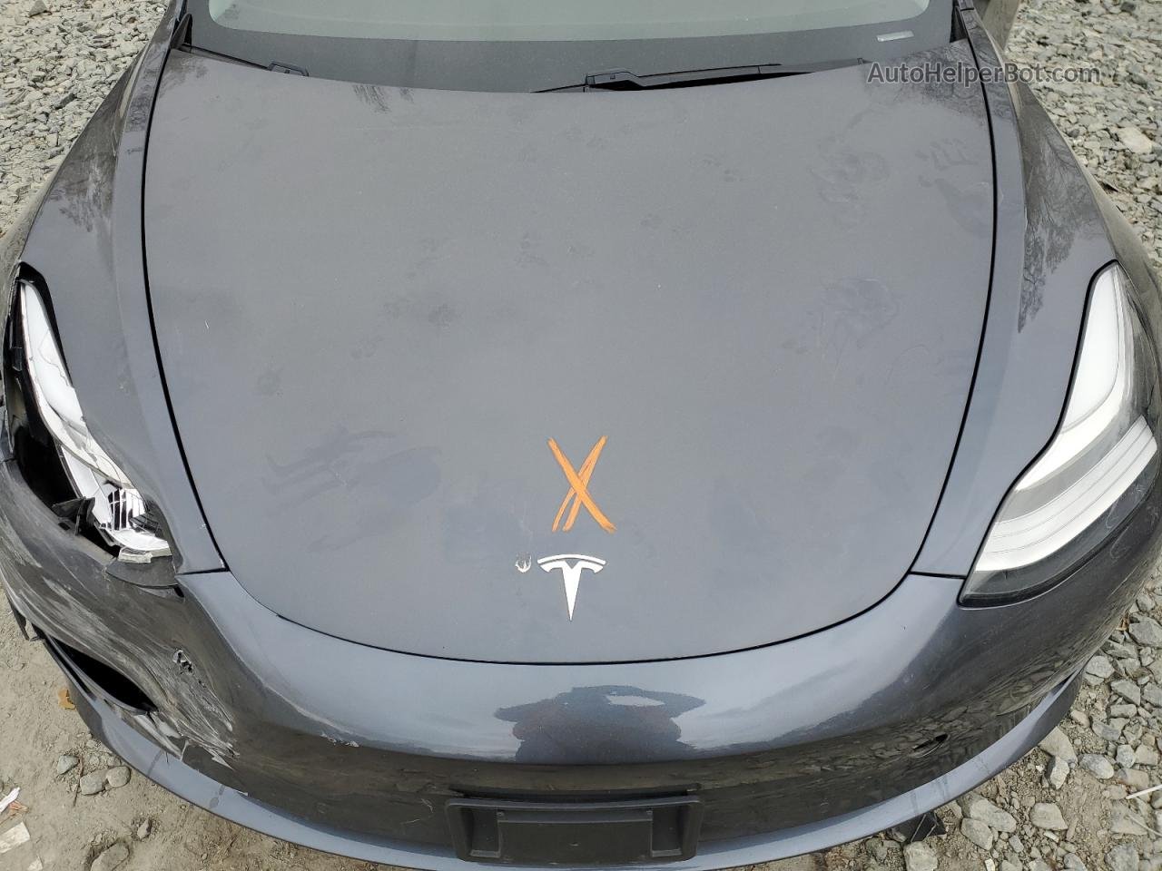 2020 Tesla Model 3  Серый vin: 5YJ3E1EA8LF784911