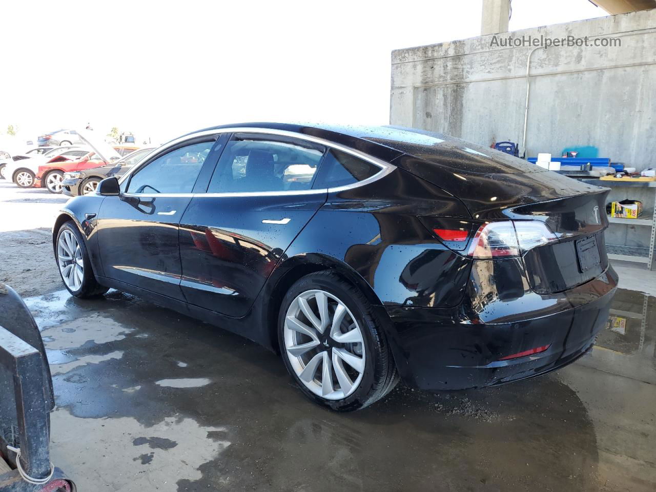 2020 Tesla Model 3  Черный vin: 5YJ3E1EA8LF797416