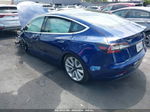 2020 Tesla Model 3 Standard Range Plus Rear-wheel Drive/standard Range Rear-wheel Drive Синий vin: 5YJ3E1EA8LF802338