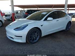 2021 Tesla Model 3 Standard Range Plus Rear-wheel Drive White vin: 5YJ3E1EA8MF051663