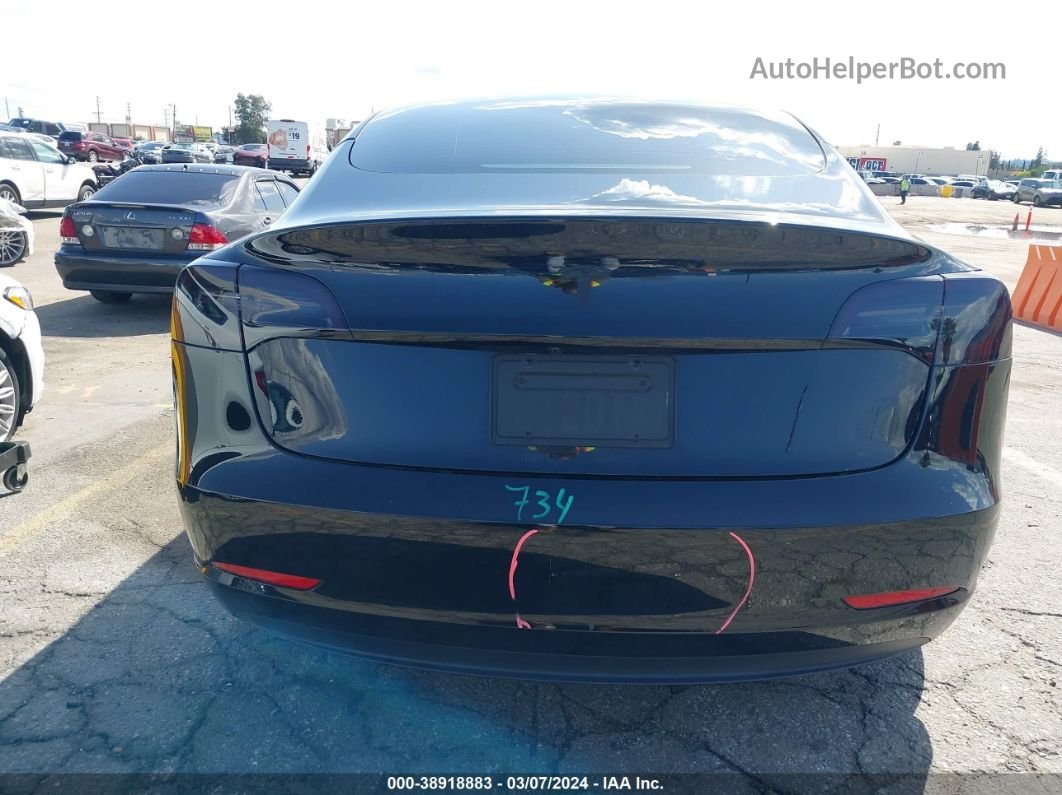 2021 Tesla Model 3 Standard Range Plus Rear-wheel Drive Черный vin: 5YJ3E1EA8MF094352