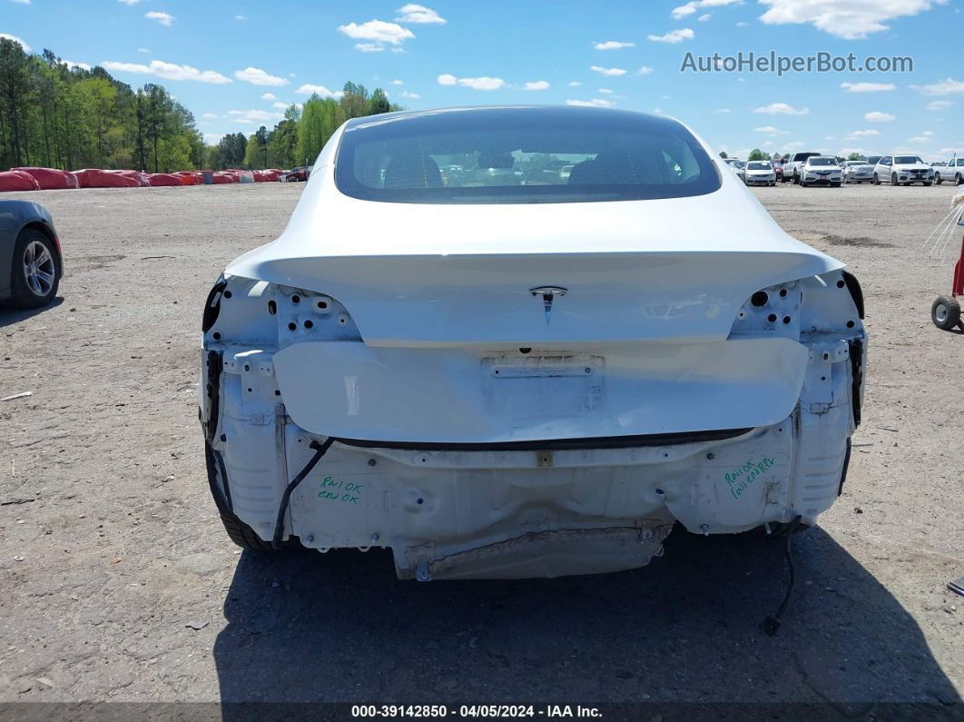 2021 Tesla Model 3 Standard Range Plus Rear-wheel Drive Белый vin: 5YJ3E1EA8MF919774