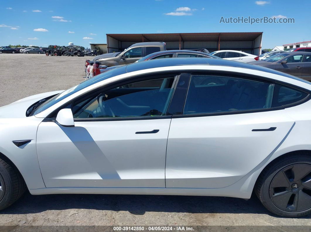 2021 Tesla Model 3 Standard Range Plus Rear-wheel Drive Белый vin: 5YJ3E1EA8MF919774