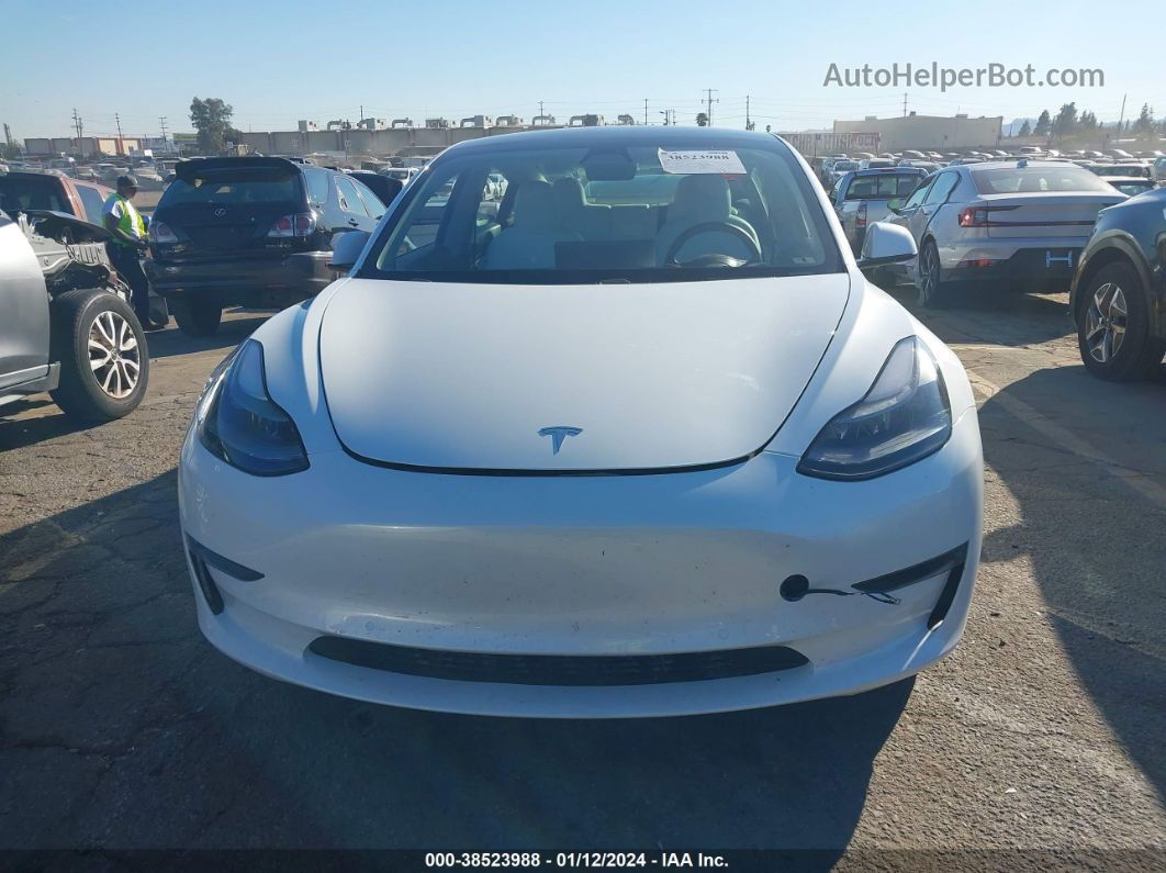 2021 Tesla Model 3 Standard Range Plus Rear-wheel Drive White vin: 5YJ3E1EA8MF938857