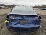 2022 Tesla Model 3  Blue vin: 5YJ3E1EA8NF285559
