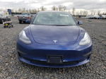 2022 Tesla Model 3  Blue vin: 5YJ3E1EA8NF357182