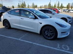 2022 Tesla Model 3  White vin: 5YJ3E1EA8NF358302