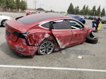 2018 Tesla Model 3  Red vin: 5YJ3E1EA9JF004198