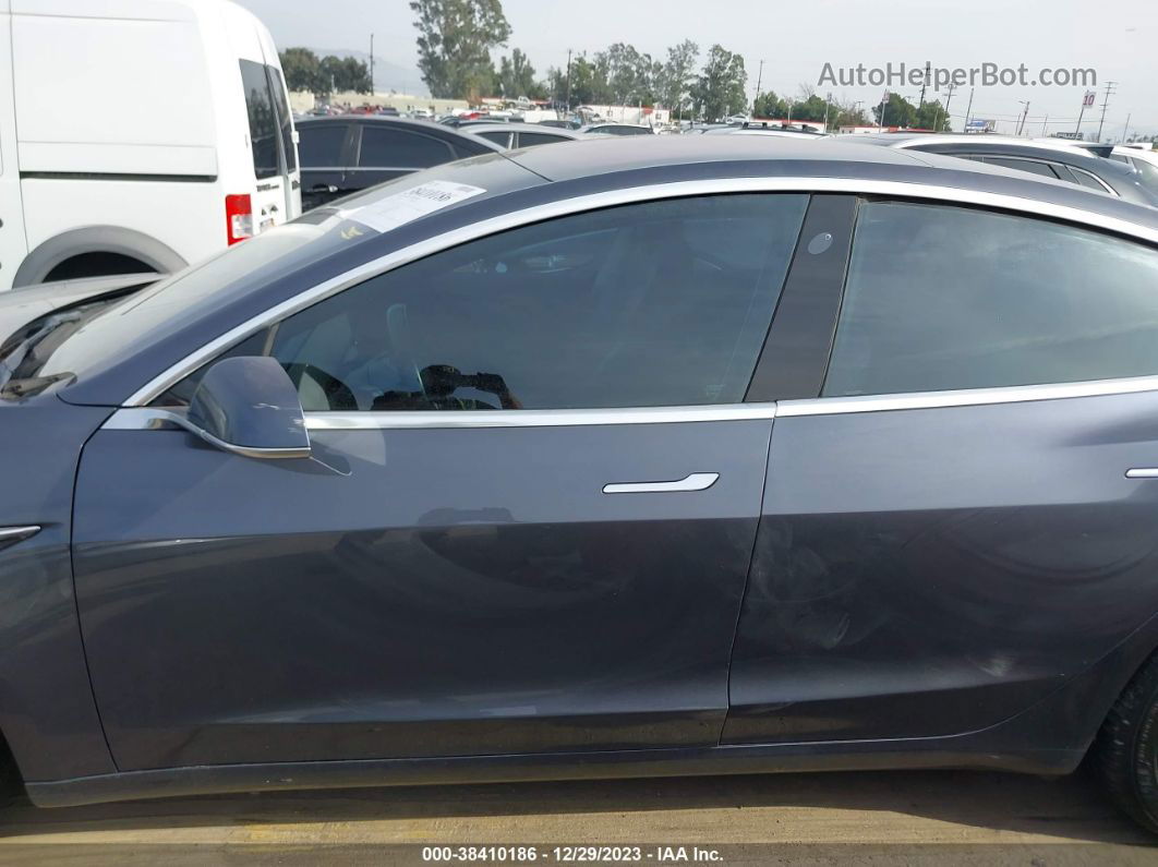 2018 Tesla Model 3 Long Range/mid Range Gray vin: 5YJ3E1EA9JF008591