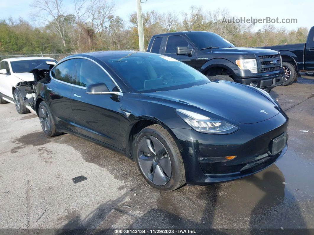 2018 Tesla Model 3 Mid Range/long Range Black vin: 5YJ3E1EA9JF013998