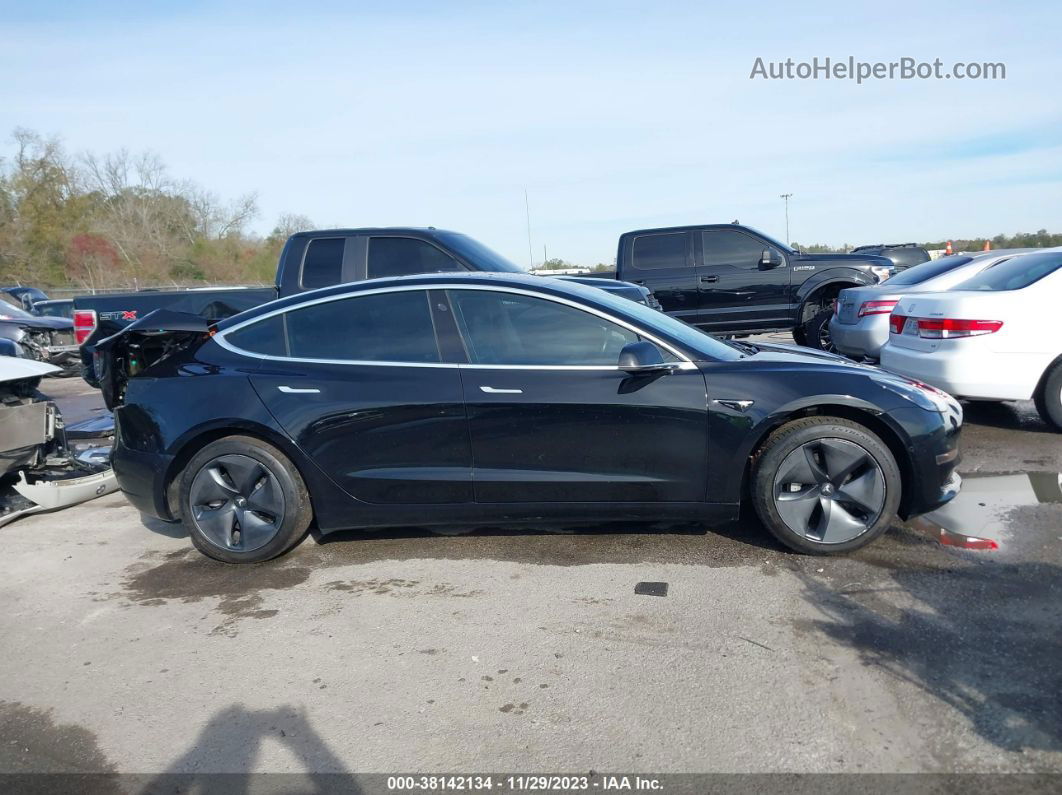 2018 Tesla Model 3 Mid Range/long Range Black vin: 5YJ3E1EA9JF013998