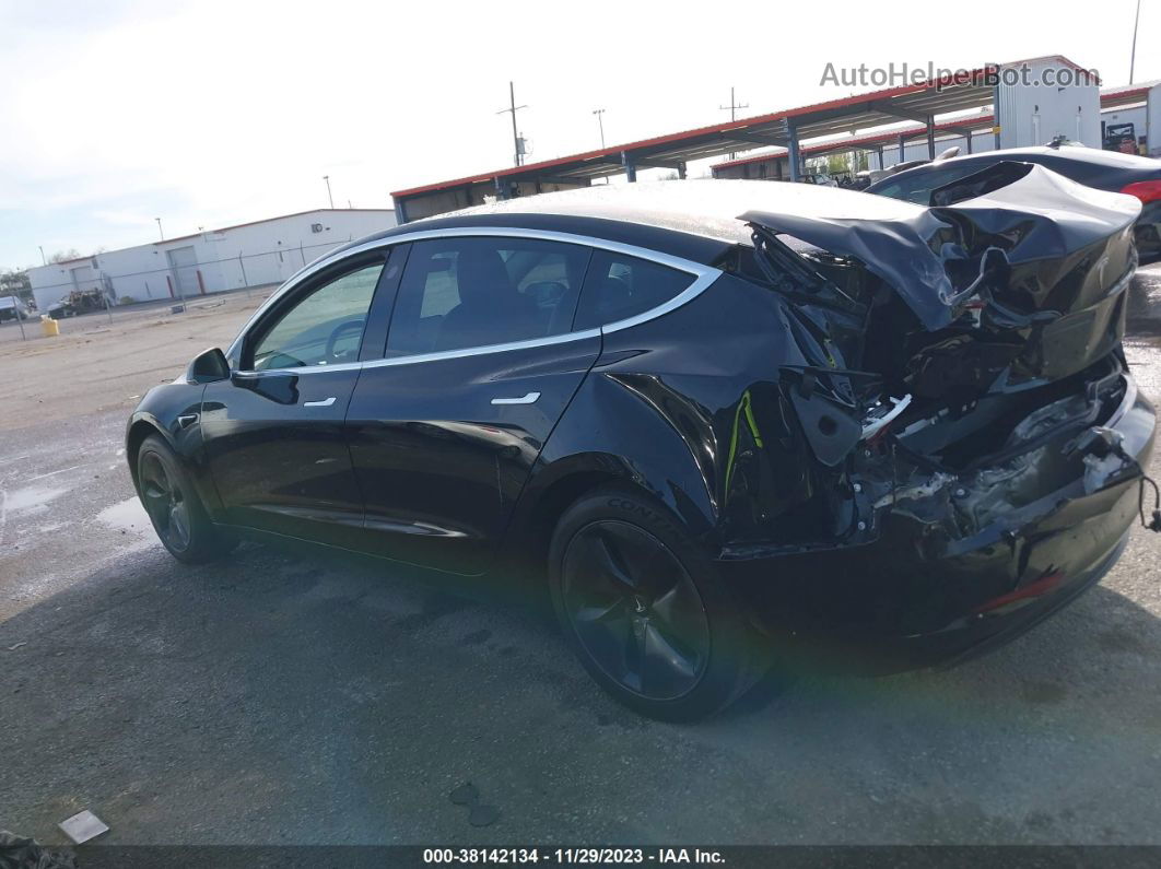 2018 Tesla Model 3 Mid Range/long Range Black vin: 5YJ3E1EA9JF013998