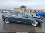 2018 Tesla Model 3   Gray vin: 5YJ3E1EA9JF024001