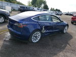 2018 Tesla Model 3  Blue vin: 5YJ3E1EA9JF030204