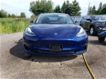 2018 Tesla Model 3  Blue vin: 5YJ3E1EA9JF030204