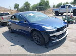 2018 Tesla Model 3 Range Battery Blue vin: 5YJ3E1EA9JF030865