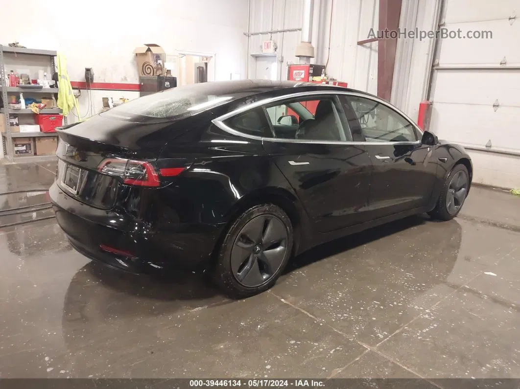 2018 Tesla Model 3 Long Range/mid Range Black vin: 5YJ3E1EA9JF031319