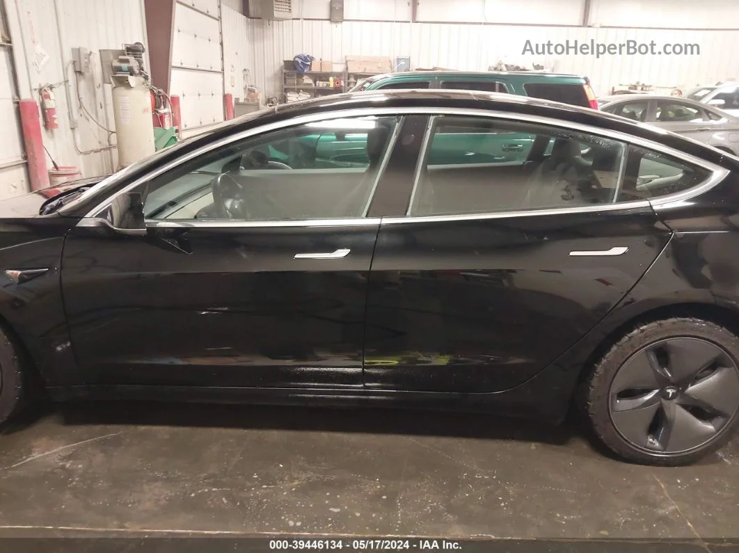 2018 Tesla Model 3 Long Range/mid Range Black vin: 5YJ3E1EA9JF031319