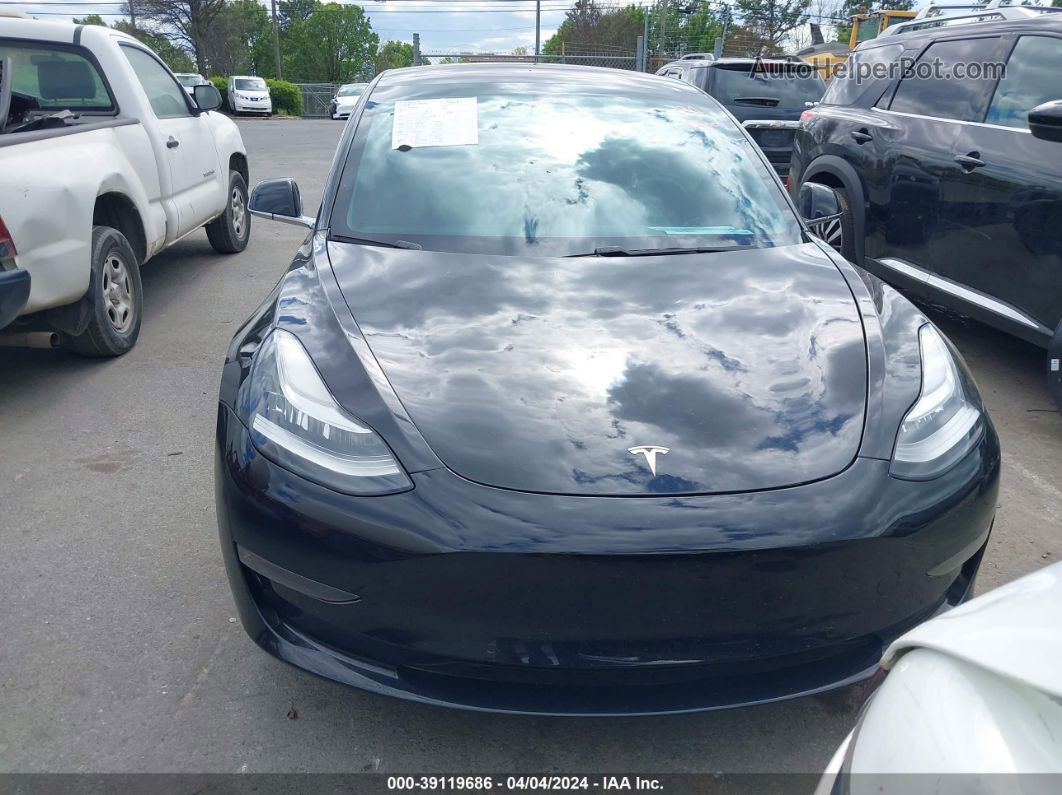 2018 Tesla Model 3 Long Range/mid Range Черный vin: 5YJ3E1EA9JF041008