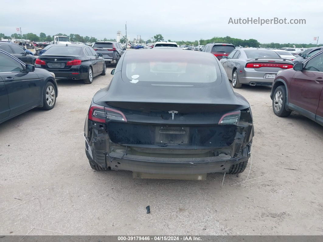 2018 Tesla Model 3 Long Range/mid Range Black vin: 5YJ3E1EA9JF042837