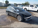 2018 Tesla Model 3 Long Range/mid Range Black vin: 5YJ3E1EA9JF048489