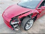 2018 Tesla Model 3 Range Battery Red vin: 5YJ3E1EA9JF050596