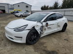 2018 Tesla Model 3  White vin: 5YJ3E1EA9JF050923