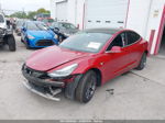 2018 Tesla Model 3 Long Range/mid Range Red vin: 5YJ3E1EA9JF058505