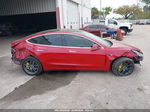 2018 Tesla Model 3 Long Range/mid Range Red vin: 5YJ3E1EA9JF058505