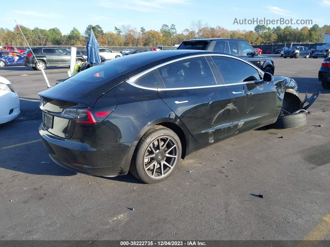 2018 Tesla Model 3 Mid Range/long Range Black vin: 5YJ3E1EA9JF063400