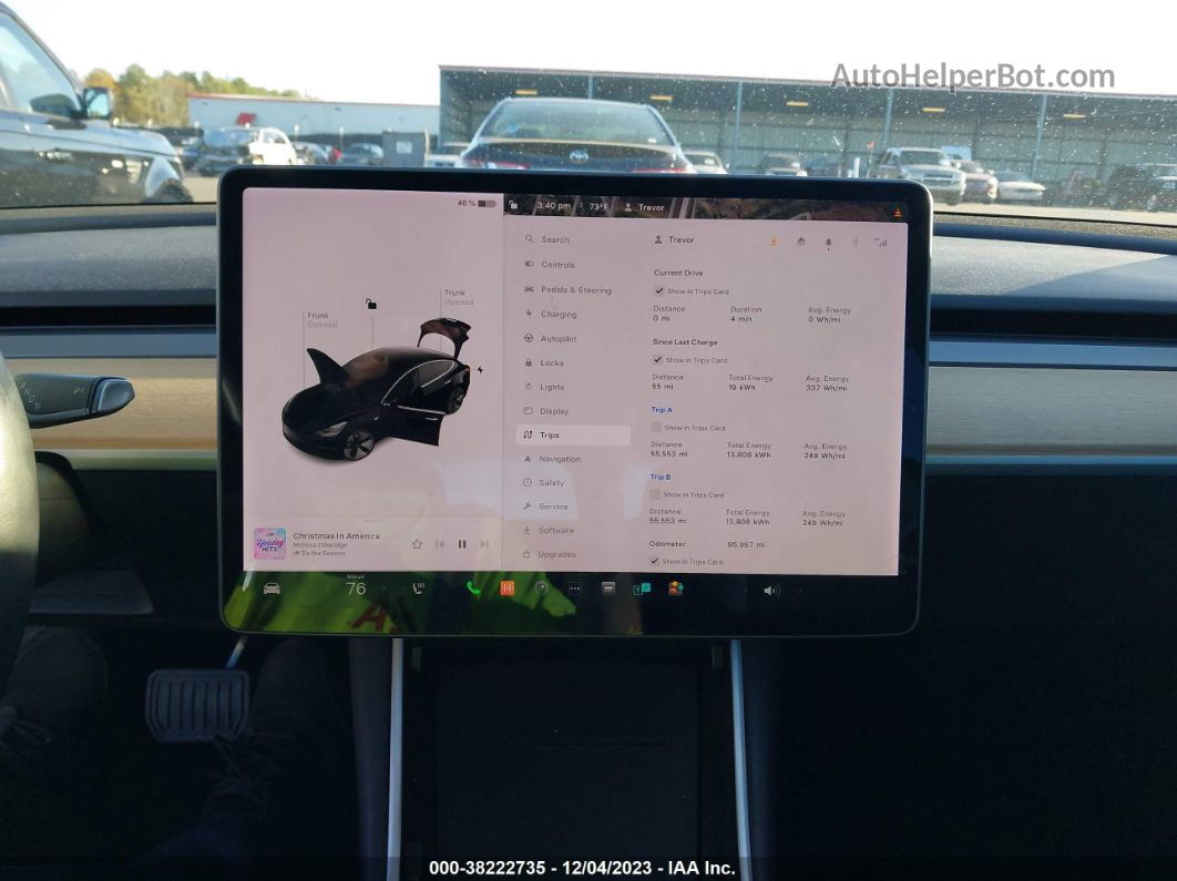 2018 Tesla Model 3 Mid Range/long Range Черный vin: 5YJ3E1EA9JF063400