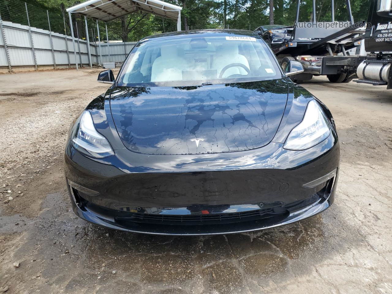 2018 Tesla Model 3  Black vin: 5YJ3E1EA9JF155185