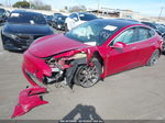 2018 Tesla Model 3 Long Range/mid Range Red vin: 5YJ3E1EA9JF159365