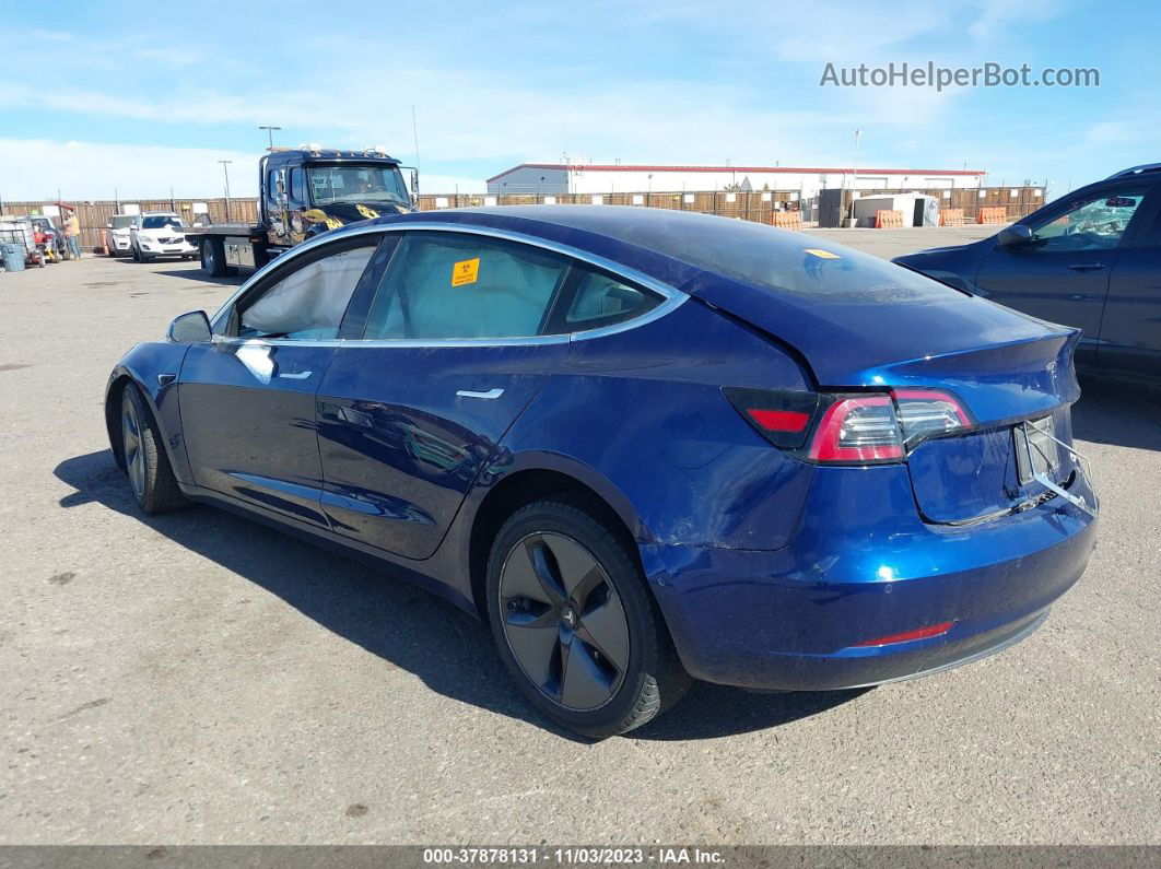 2018 Tesla Model 3   Синий vin: 5YJ3E1EA9JF161116