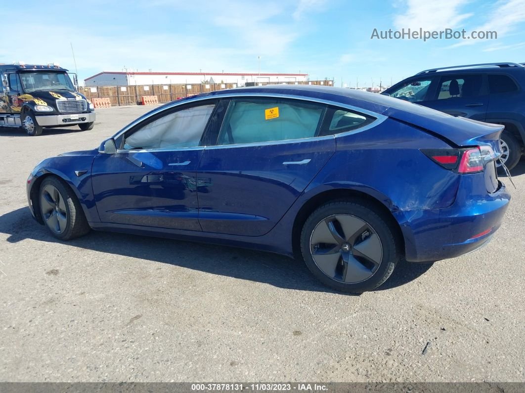2018 Tesla Model 3   Blue vin: 5YJ3E1EA9JF161116